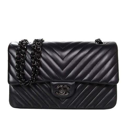 chanel chevron flap bag with pyramid clasp|authentic Chanel double flap bag.